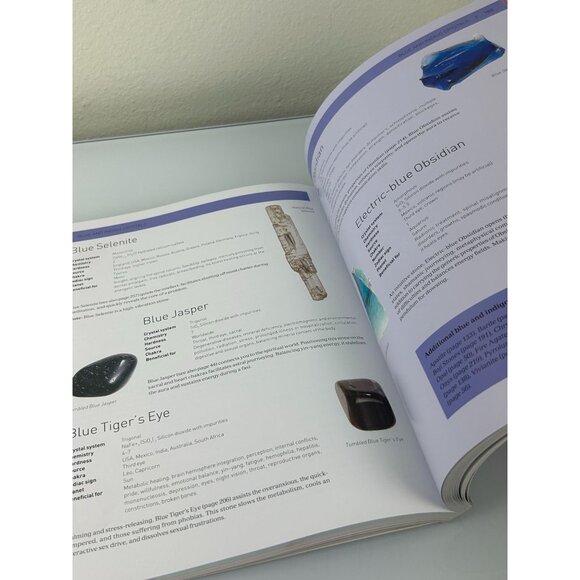 The Encyclopedia of Crystals by Judy Hall 2013 Paperback Healing How to Use Them - Picture 15 of 16